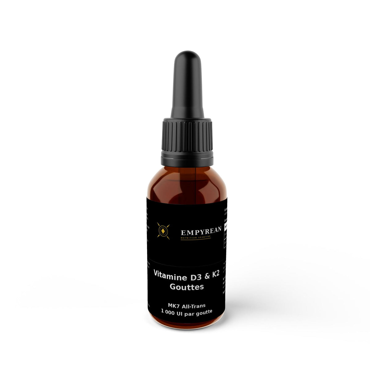 Vitamine D3 + K2 — 1 700 gouttes (50 ml)